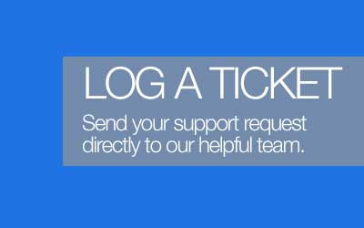 Log a ticket to get help with our expert support agents